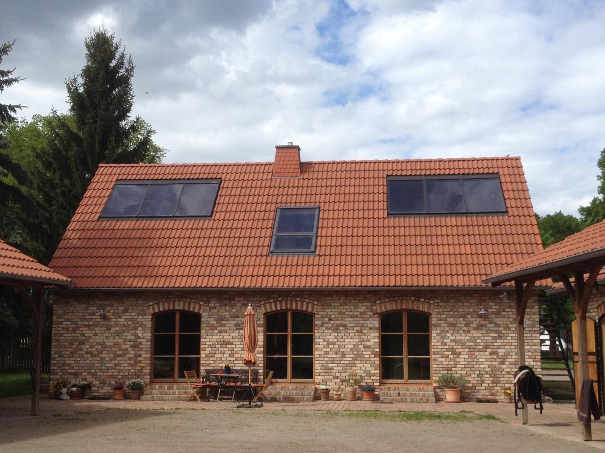 Stilvolle Unterkunft Auf Romantischem Pferdehof Rehagen Exterior foto